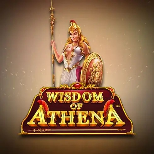 Wisdom of Athena slot logo by Pragmatic Play at Roby Casino