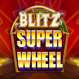 Blitz Super Wheel slot logo by Pragmatic Play at Roby Casino