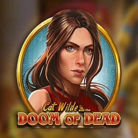 Official Slots logo: Cat Wilde and the Doom of Dead by Play'n GO at Roby Casino