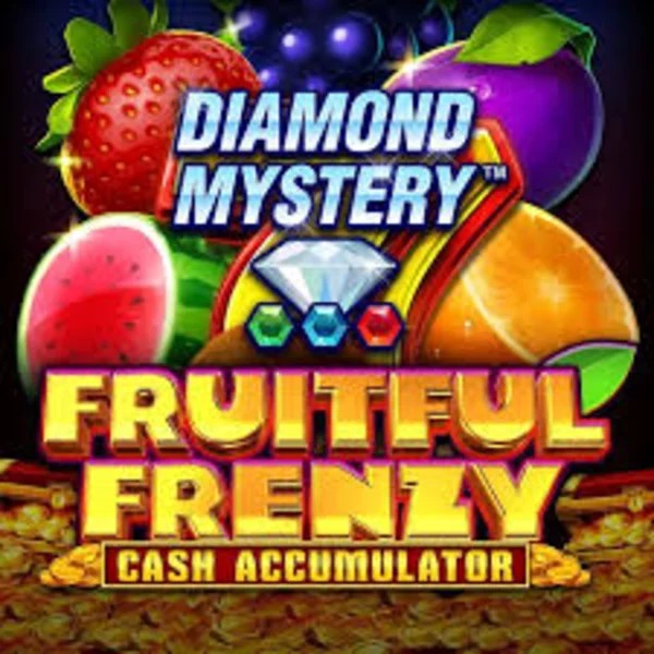 Diamond Mystery Fruitful Frenzy Cash Accumulator slot visual from Greentube available on robycasinos-es.com