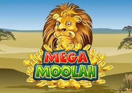 Mega Moolah slot online game logo by Games Global on robycasinos-es.com