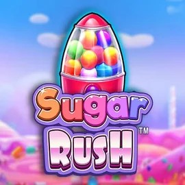 Sugar Rush logo by Pragmatic Play Roby Casino